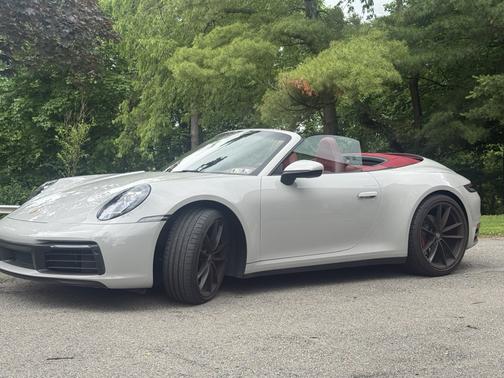 Gray 2024 Porsche 911 911 Carrera S Cabriolet