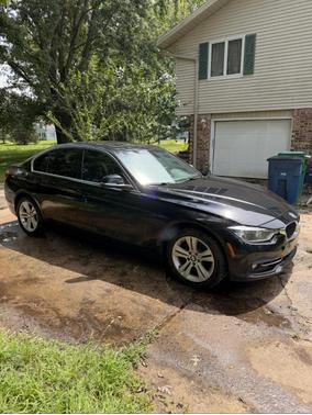 Black 2017 BMW 330 i xDrive