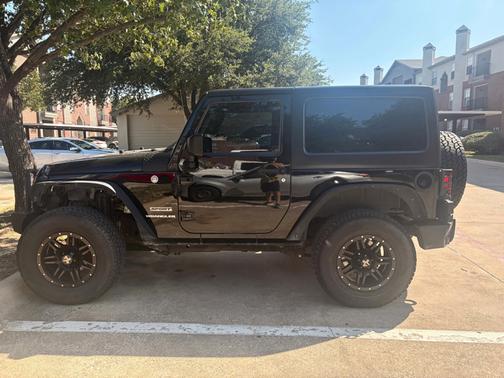 Black 2016 Jeep Wrangler Sport