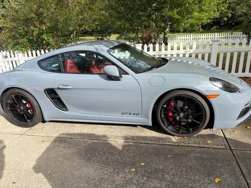 Gray 2025 Porsche 718 Cayman Cayman GTS 4.0