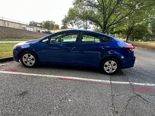 Blue 2017 Kia Forte LX