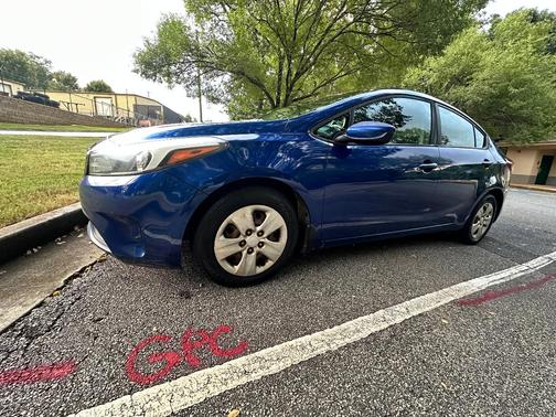 Blue 2017 Kia Forte LX
