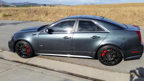 Green 2011 Cadillac CTS-V Base