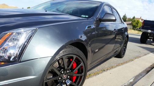 Green 2011 Cadillac CTS-V Base