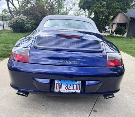 Blue 2002 Porsche 911 911 Carrera Cabriolet