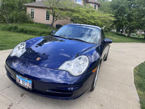 Blue 2002 Porsche 911 911 Carrera Cabriolet