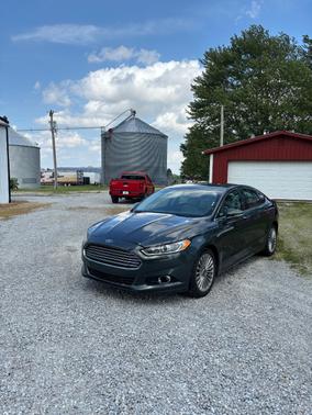 Green 2016 Ford Fusion Titanium