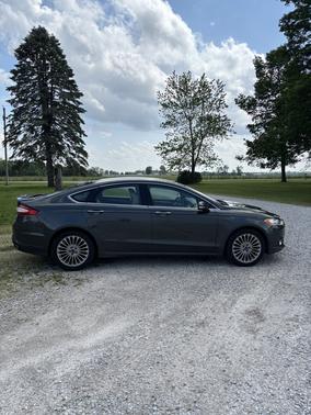Green 2016 Ford Fusion Titanium