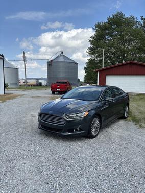 Green 2016 Ford Fusion Titanium