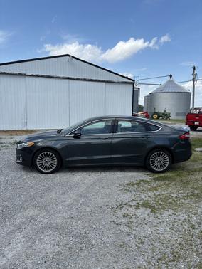 Green 2016 Ford Fusion Titanium