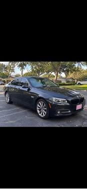 Gray 2016 BMW 528 i