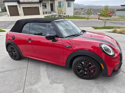 Red 2023 MINI Convertible John Cooper Works