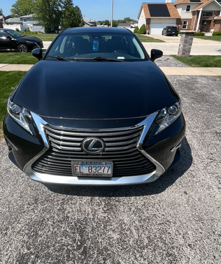 Black 2017 Lexus ES 350 Base