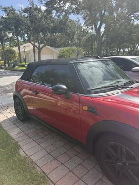 Red 2013 MINI Convertible Cooper