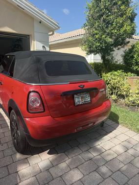 Red 2013 MINI Convertible Cooper