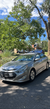 Silver 2012 Hyundai SONATA Hybrid Base