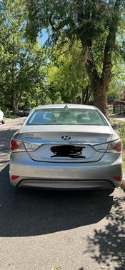 Silver 2012 Hyundai SONATA Hybrid Base