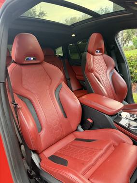 Red 2020 BMW X4 M Competition