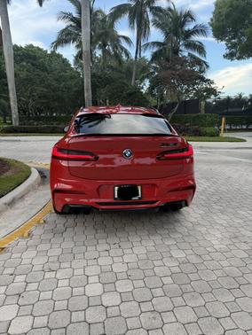 Red 2020 BMW X4 M Competition