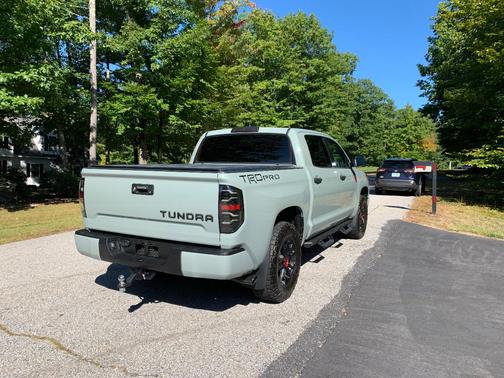 Green 2021 Toyota Tundra TRD Pro