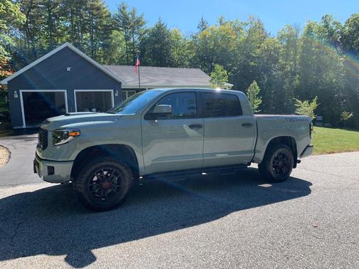 Green 2021 Toyota Tundra TRD Pro