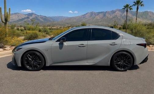 Gray 2023 Lexus IS 350 F SPORT Design