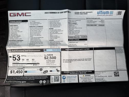 2024 GMC HUMMER EV SUV 3X