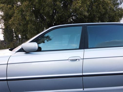 Silver 2001 BMW 740 iL