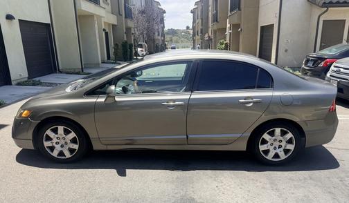 Gold 2008 Honda Civic LX