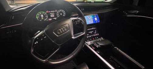 Black 2019 Audi e-tron Prestige