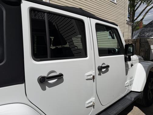 White 2017 Jeep Wrangler Unlimited Sahara