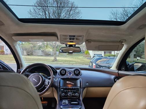 Blue 2013 Jaguar XJ L Portfolio