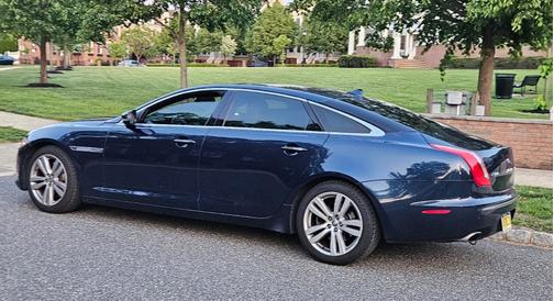 Blue 2013 Jaguar XJ L Portfolio