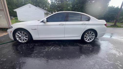 White 2012 BMW 535 i
