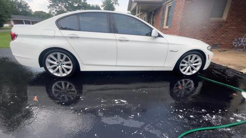 White 2012 BMW 535 i