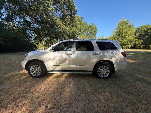 White 2021 Toyota Sequoia Platinum