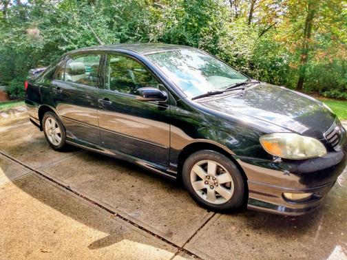 Black 2007 Toyota Corolla S