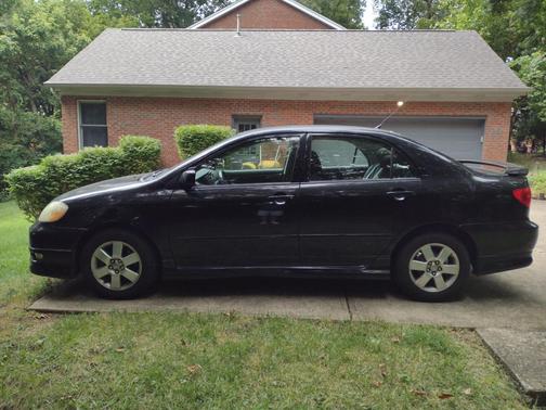 Black 2007 Toyota Corolla S
