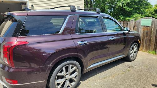 Red 2022 Hyundai PALISADE Limited