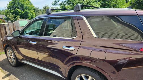 Red 2022 Hyundai PALISADE Limited