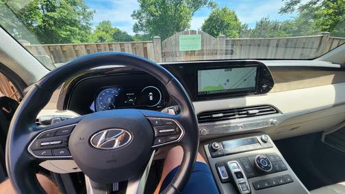 Red 2022 Hyundai PALISADE Limited