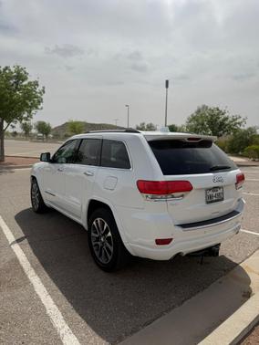 White 2017 Jeep Grand Cherokee Overland