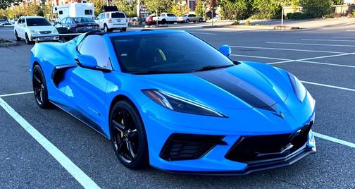 Blue 2022 Chevrolet Corvette Stingray w/1LT