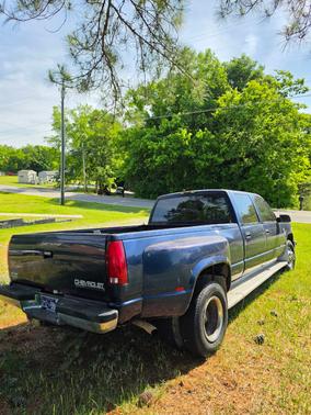 Blue 1998 Chevrolet 3500 Crew Cab