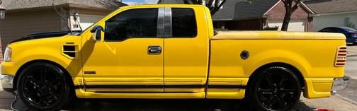 Yellow 2006 Ford F-150 XLT SuperCab