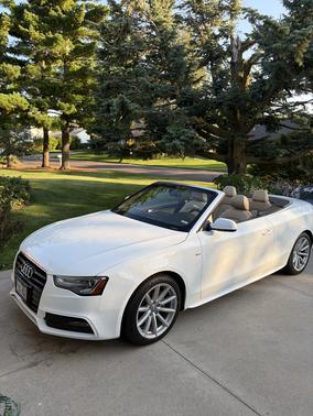 White 2016 Audi A5 2.0T Premium