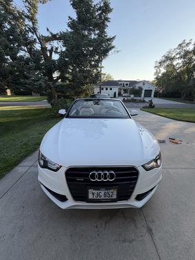 White 2016 Audi A5 2.0T Premium