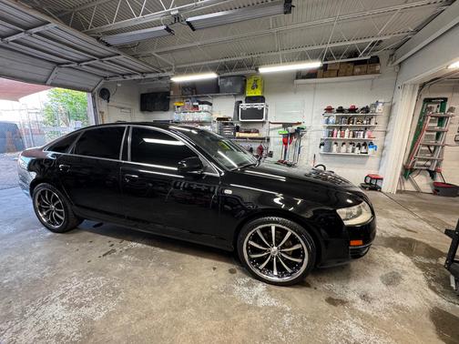 Black 2006 Audi A6 3.2 quattro
