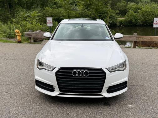White 2017 Audi A6 2.0T Premium