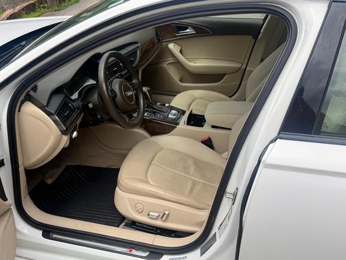 White 2017 Audi A6 2.0T Premium